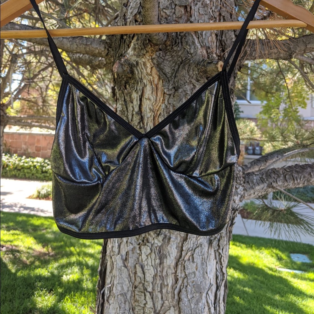 American Apparel Disco Cropped Bralette